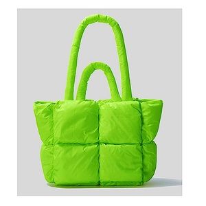 ⭐️Puffer Shoulder Bag⭐️Mini Down Satchel Hobo Bag Quilted Tote Bag Purse